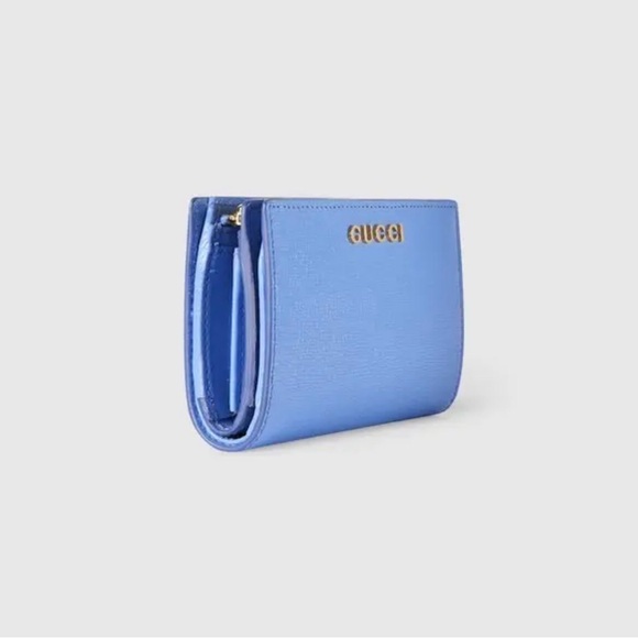 Gucci Script Zip Around Wallet NWOT - Picture 2 of 9